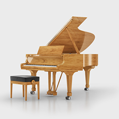 STEINWAY & SONS B-211 Masterpiece Collection Olive Spirio R Parlak Cila Kuyruklu Piyano